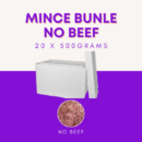 Mince Bundle 20 x 500g - No Beef