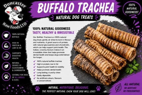 Buffalo Trachea 500g pack 25-30cm