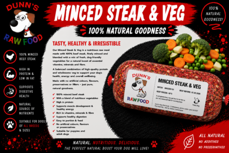 Dunn's Minced Steak & Veg