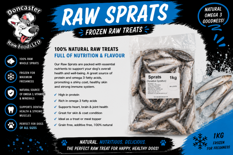 RAW FROZEN SPRATS