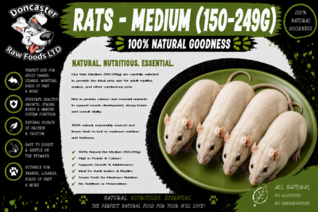 Medium Rats (150–249g)