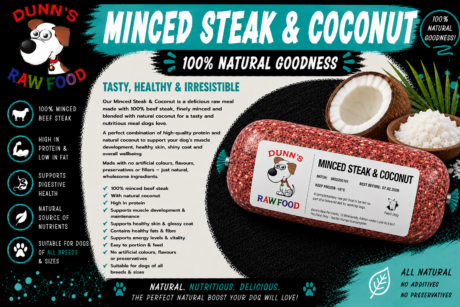 Dunn's Minced Steak & Coconut