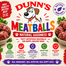 Dunn's Raw Pet Food Meatballs